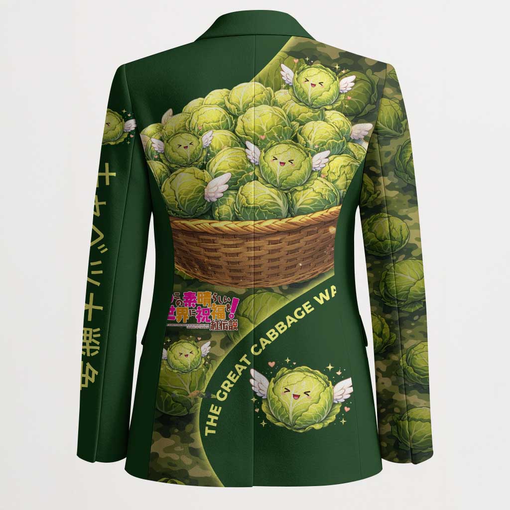 The Great Cabbage War Blazer Whimsical Fantasy Game Art Style