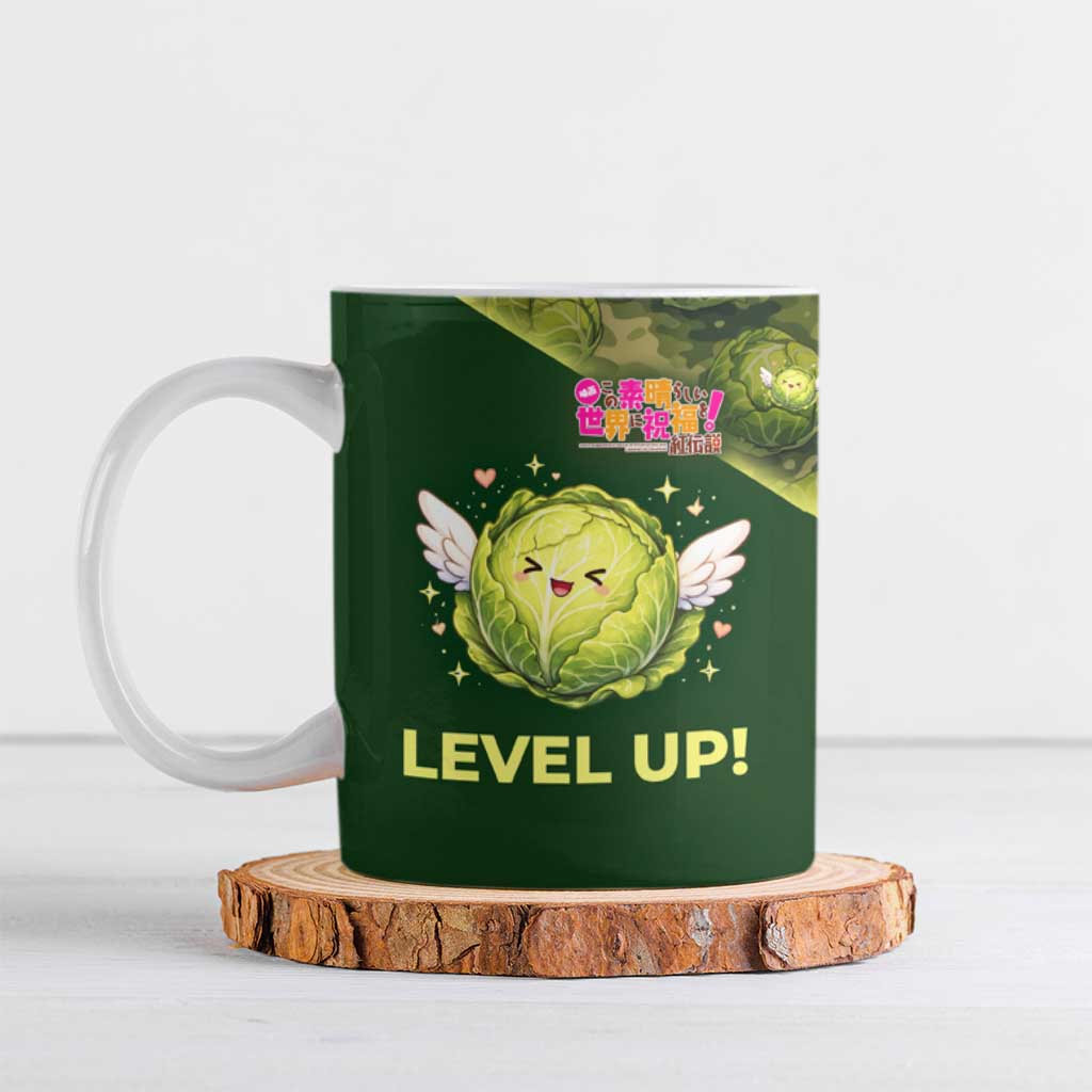 The Great Cabbage War Ceramic Mug Whimsical Fantasy Game Art Style