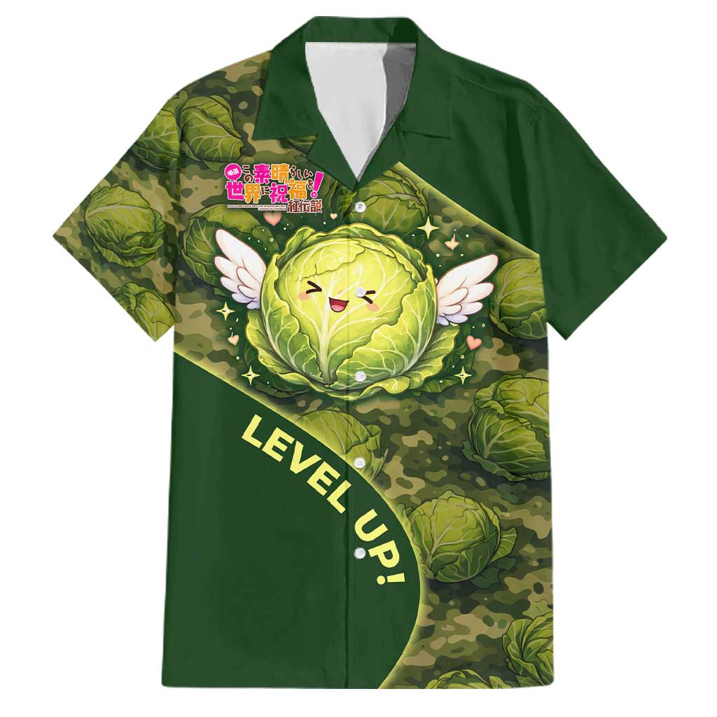 The Great Cabbage War Family Matching Off Shoulder Maxi Dress and Hawaiian Shirt Whimsical Fantasy Game Art Style