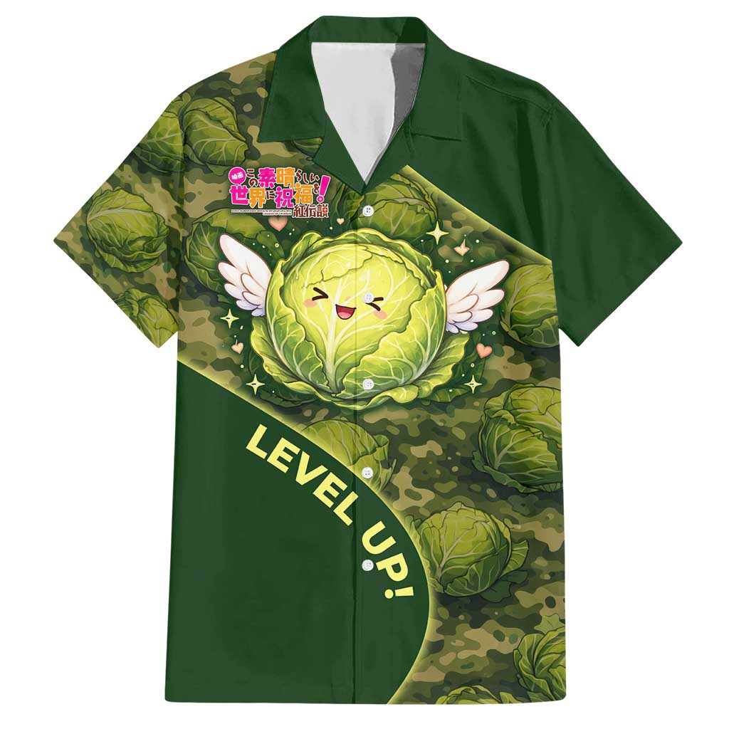The Great Cabbage War Hawaiian Shirt Whimsical Fantasy Game Art Style