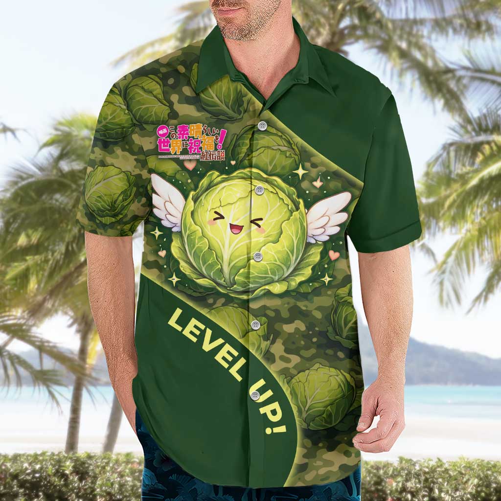 The Great Cabbage War Hawaiian Shirt Whimsical Fantasy Game Art Style