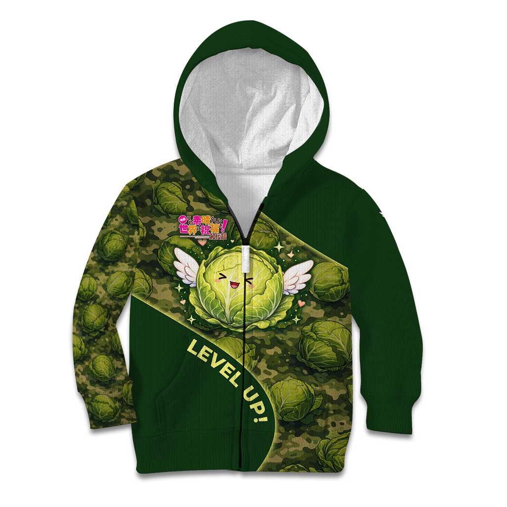 The Great Cabbage War Kid Hoodie Whimsical Fantasy Game Art Style
