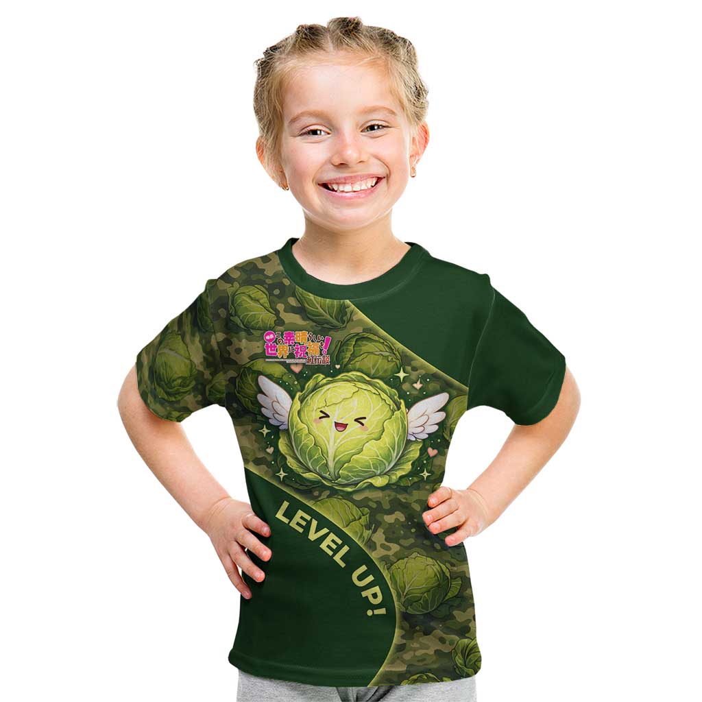 The Great Cabbage War Kid T Shirt Whimsical Fantasy Game Art Style