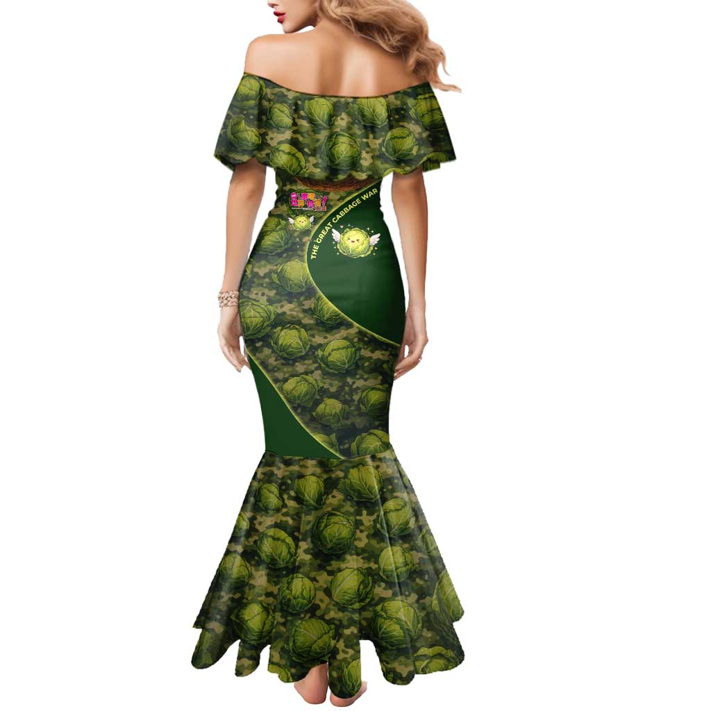 The Great Cabbage War Mermaid Dress Whimsical Fantasy Game Art Style