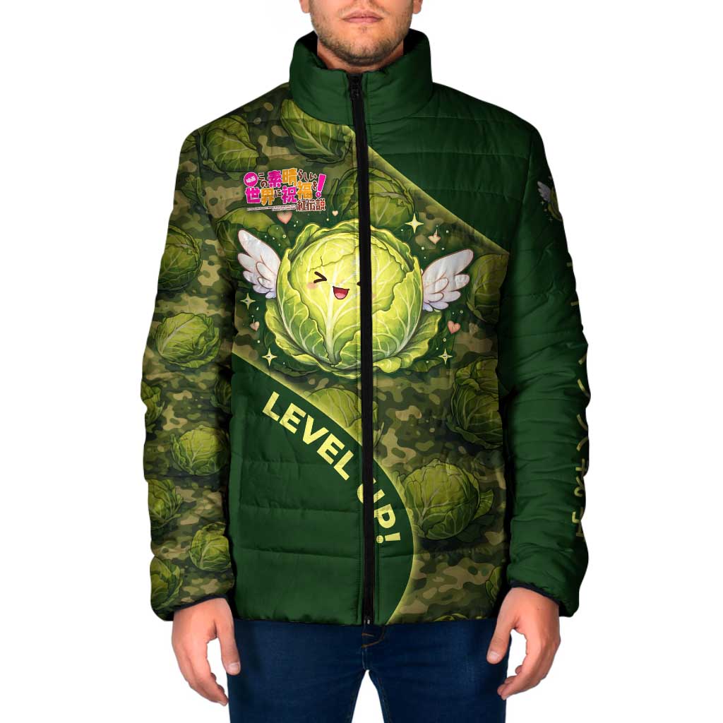 The Great Cabbage War Padded Jacket Whimsical Fantasy Game Art Style