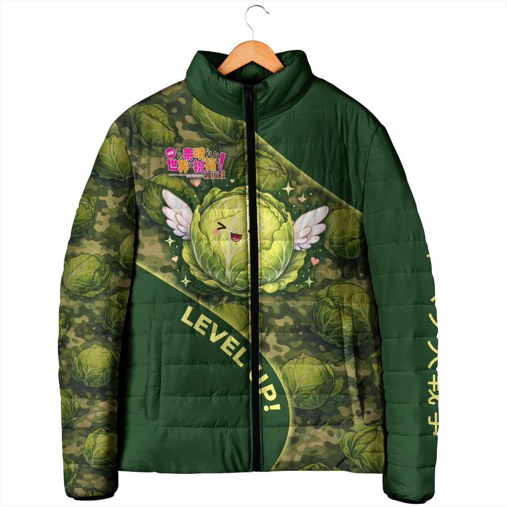 The Great Cabbage War Padded Jacket Whimsical Fantasy Game Art Style