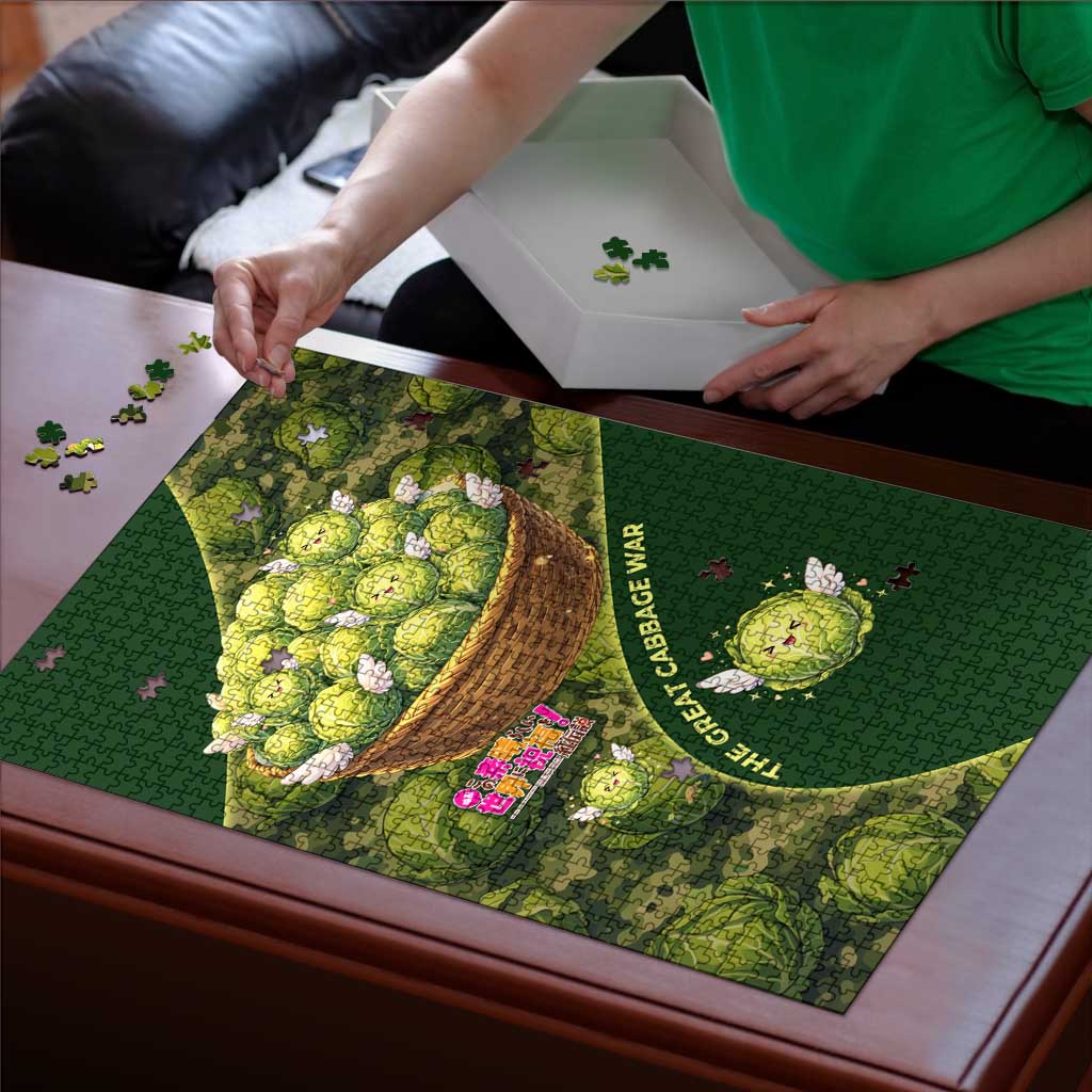 The Great Cabbage War Puzzle Whimsical Fantasy Game Art Style