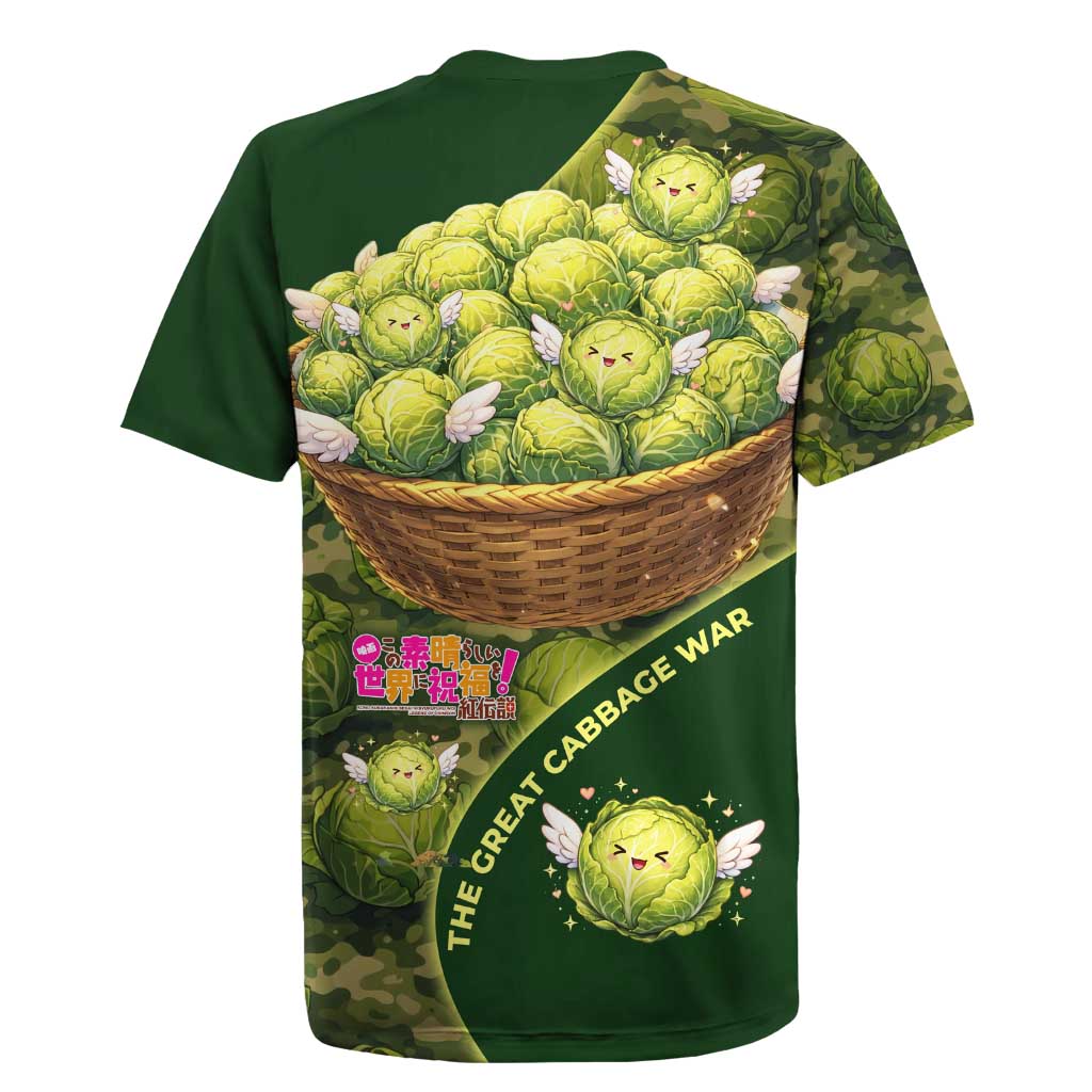 The Great Cabbage War Rugby Jersey Whimsical Fantasy Game Art Style