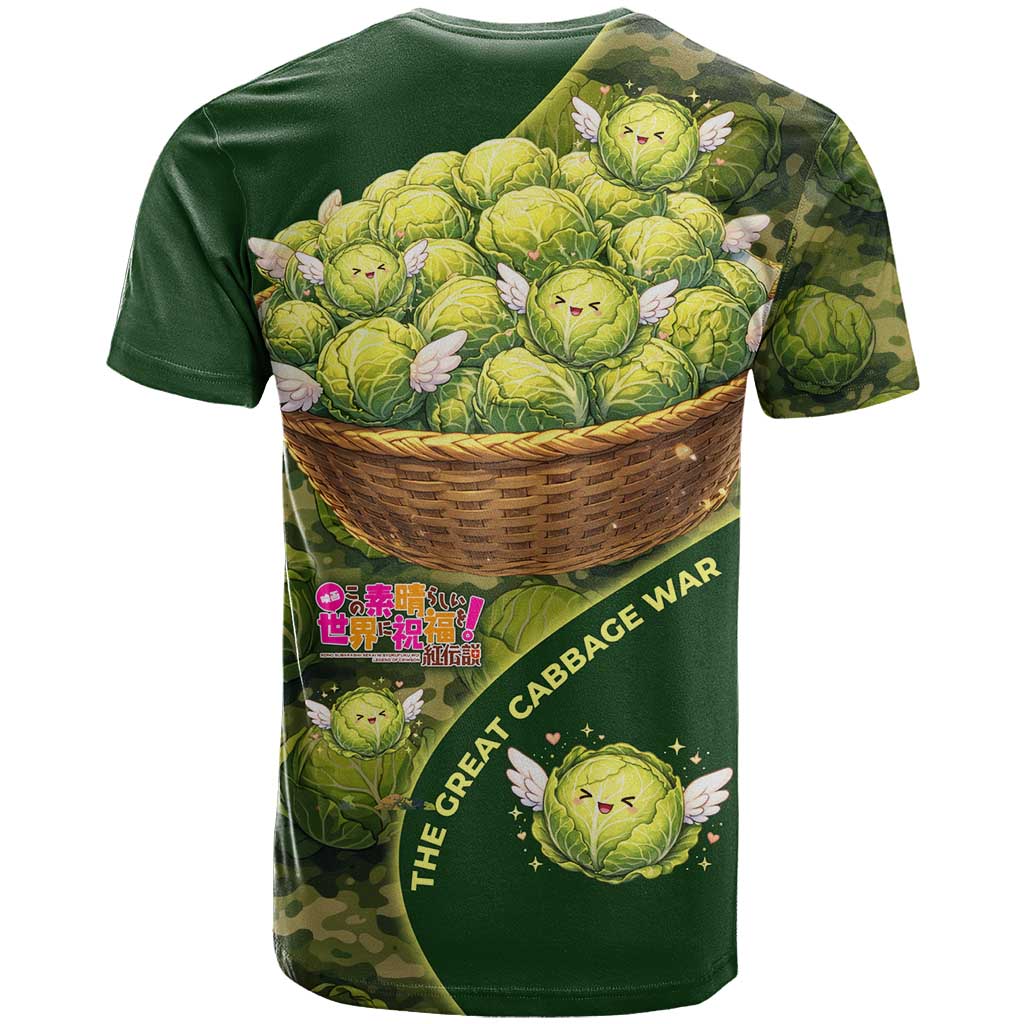 The Great Cabbage War T Shirt Whimsical Fantasy Game Art Style