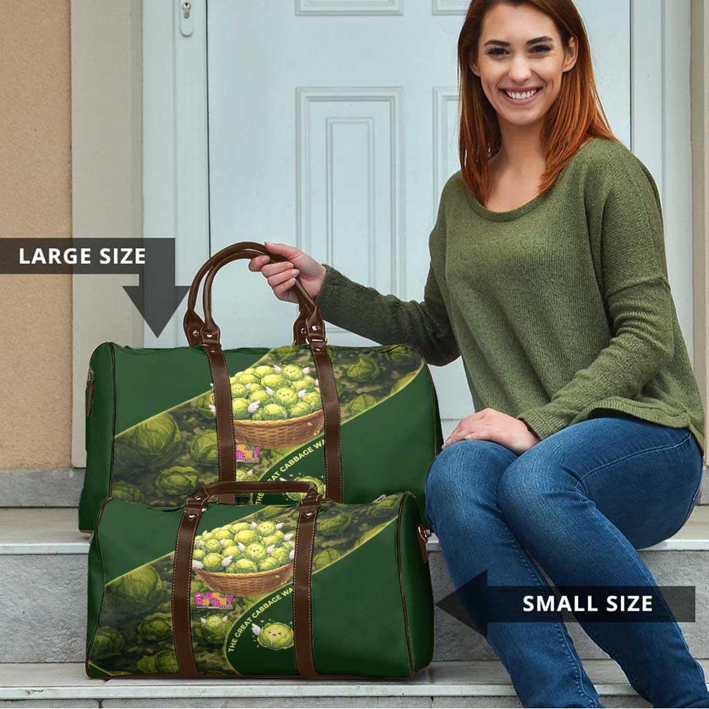 The Great Cabbage War Travel Bag Whimsical Fantasy Game Art Style