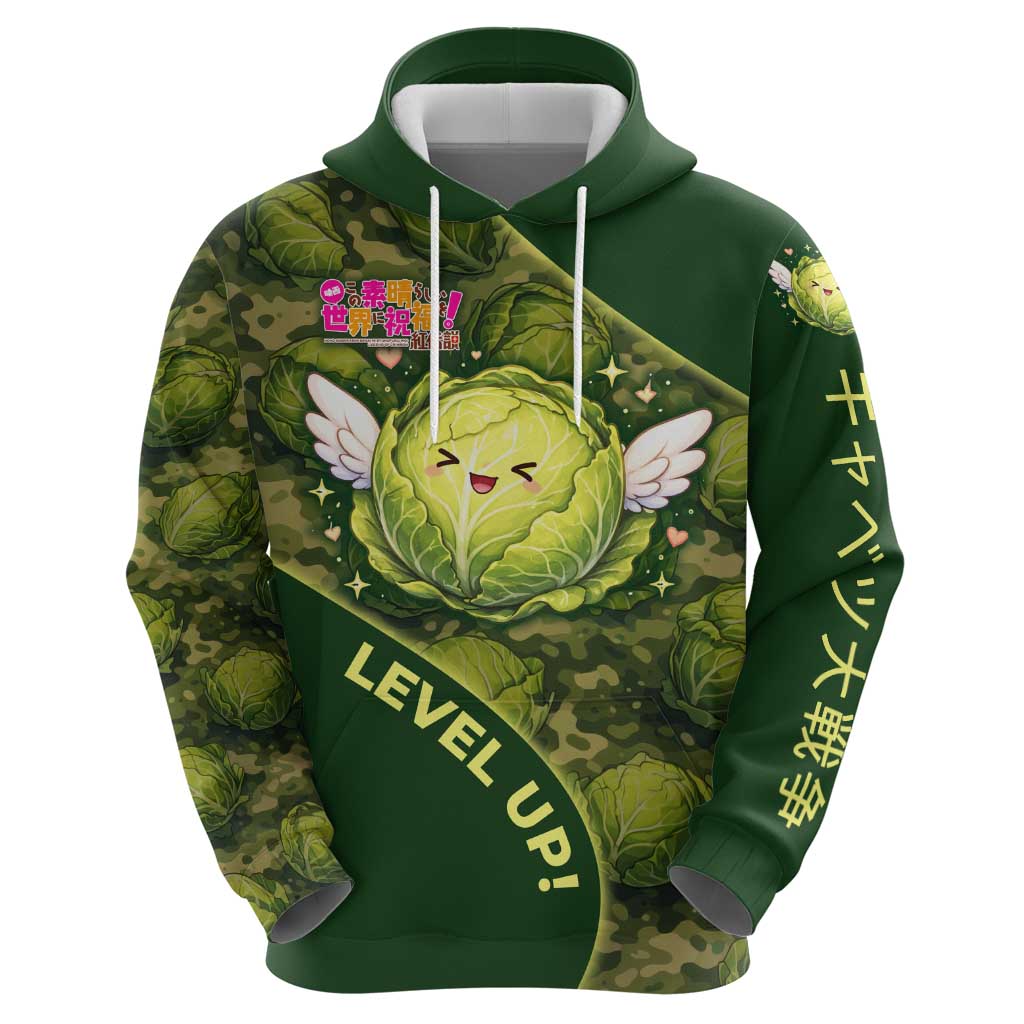 The Great Cabbage War Zip Hoodie Whimsical Fantasy Game Art Style