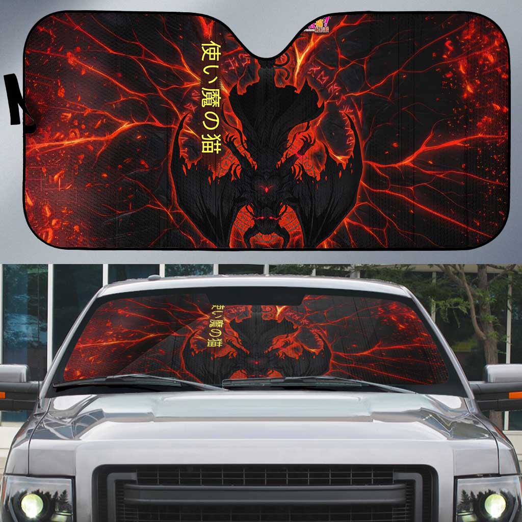 Chomosuke Demon Familiar Auto Sun Shade Infernal Rune Flame Art Style