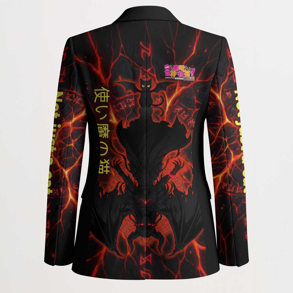 Chomosuke Demon Familiar Blazer Infernal Rune Flame Art Style