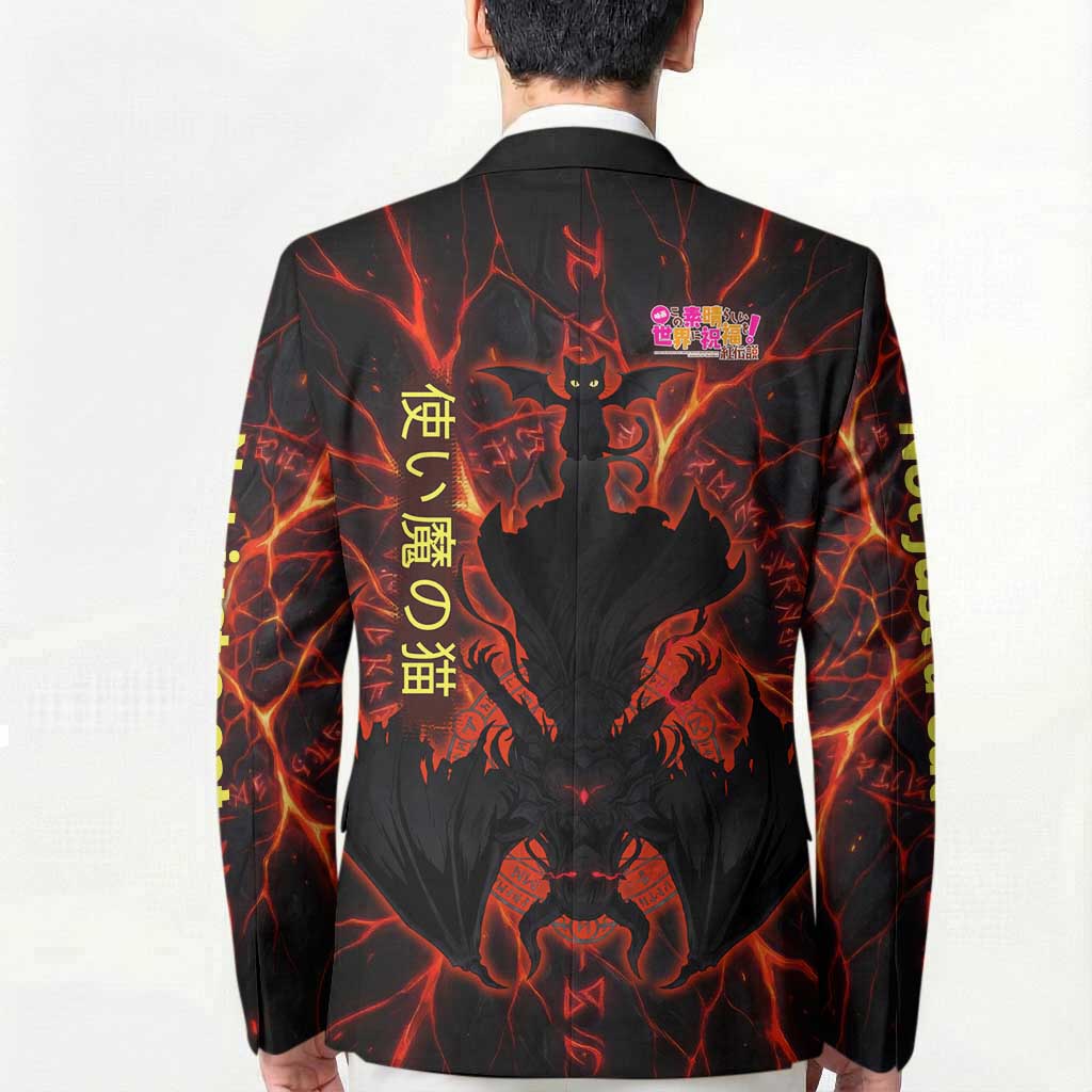 Chomosuke Demon Familiar Blazer Infernal Rune Flame Art Style