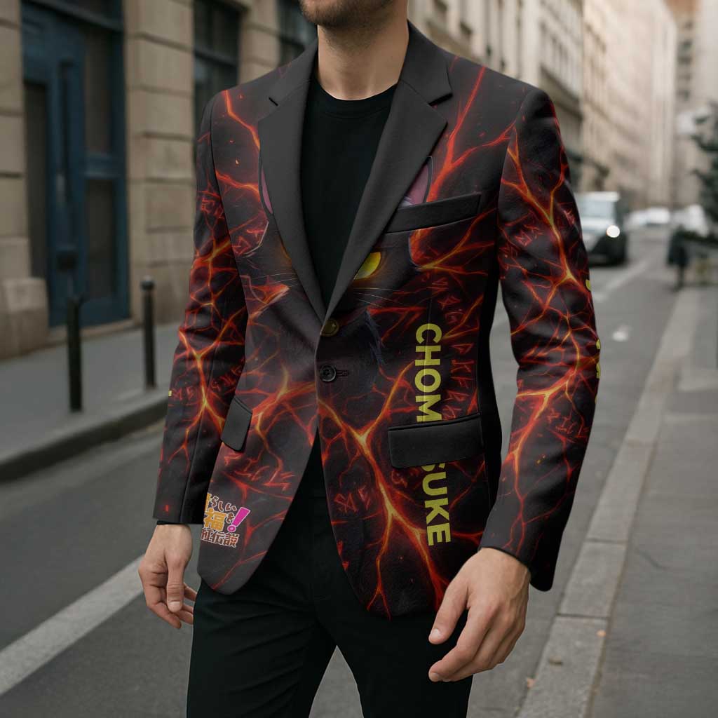 Chomosuke Demon Familiar Blazer Infernal Rune Flame Art Style