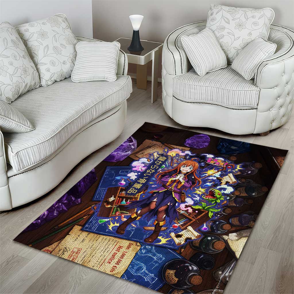 Wiz Magic Shop Area Rug Alchemical Fantasy Blueprint Style