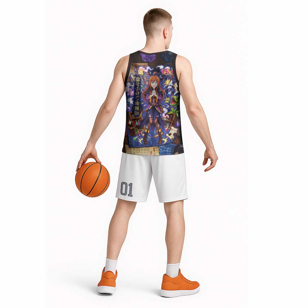 Wiz Magic Shop Basketball Jersey Alchemical Fantasy Blueprint Style