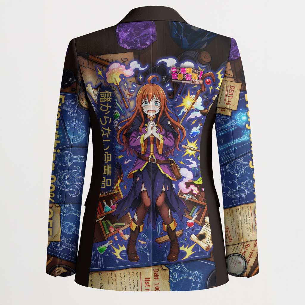 Wiz Magic Shop Blazer Alchemical Fantasy Blueprint Style