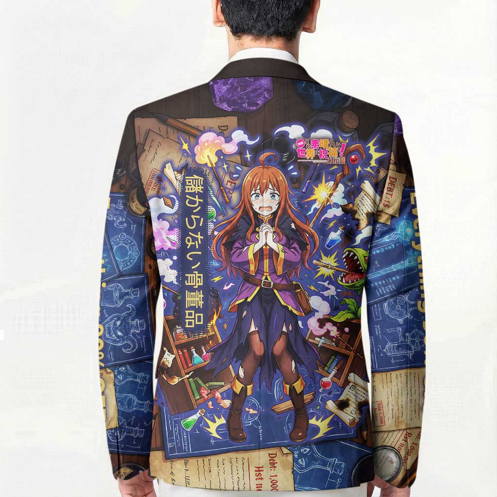 Wiz Magic Shop Blazer Alchemical Fantasy Blueprint Style