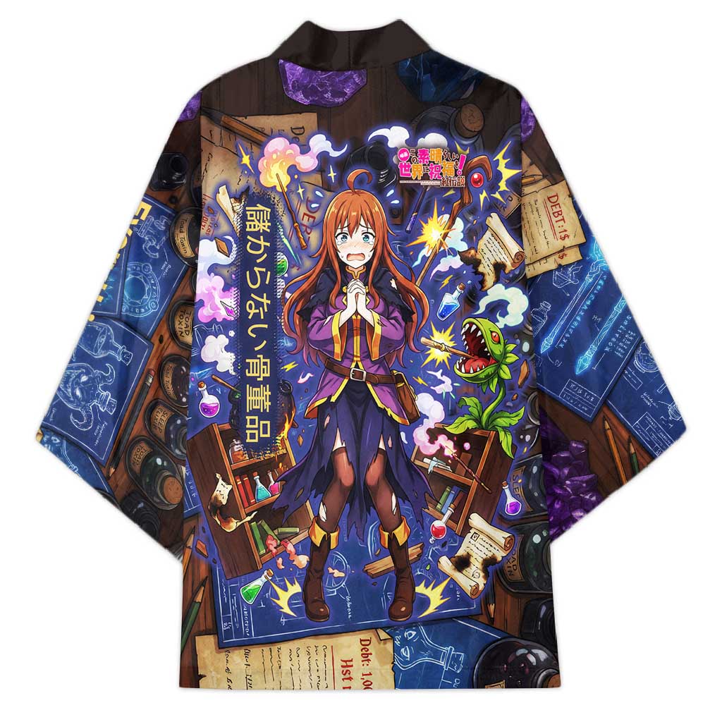 Wiz Magic Shop Kimono Alchemical Fantasy Blueprint Style
