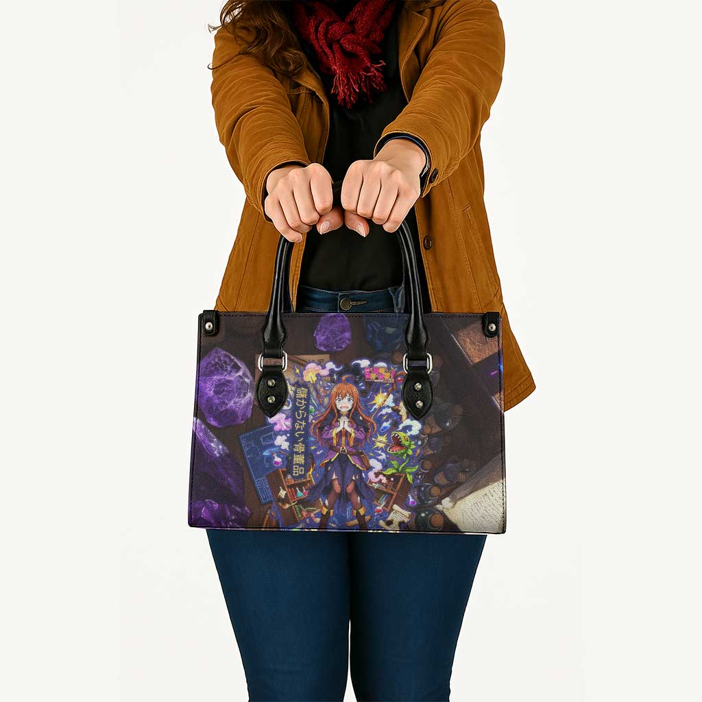 Wiz Magic Shop Leather Bag Alchemical Fantasy Blueprint Style