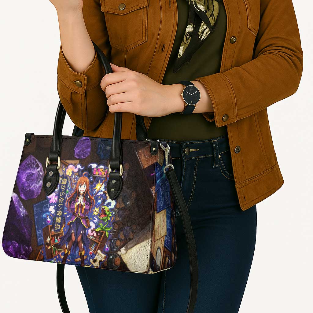 Wiz Magic Shop Leather Bag Alchemical Fantasy Blueprint Style