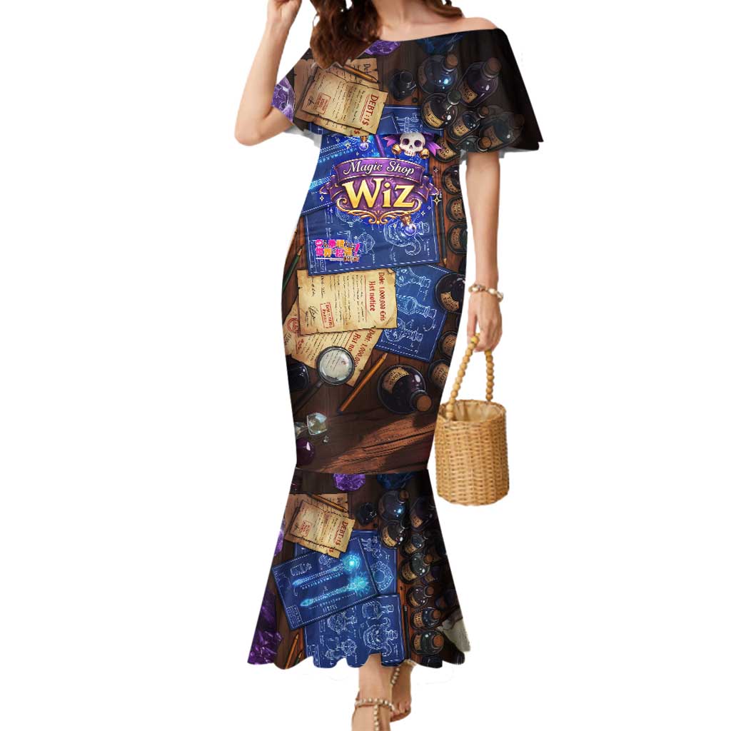 Wiz Magic Shop Mermaid Dress Alchemical Fantasy Blueprint Style