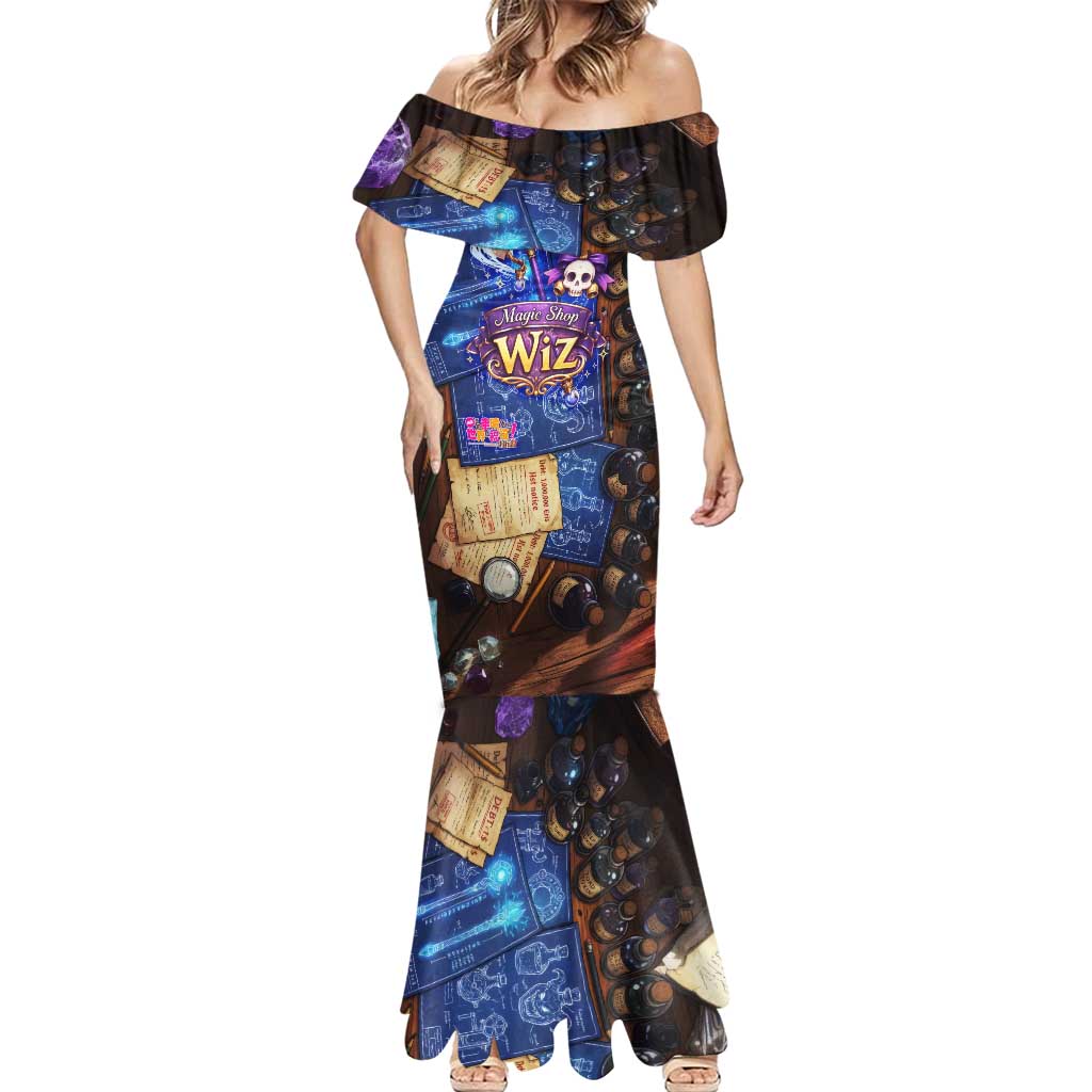 Wiz Magic Shop Mermaid Dress Alchemical Fantasy Blueprint Style