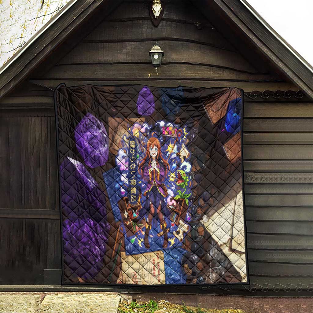 Wiz Magic Shop Quilt Alchemical Fantasy Blueprint Style