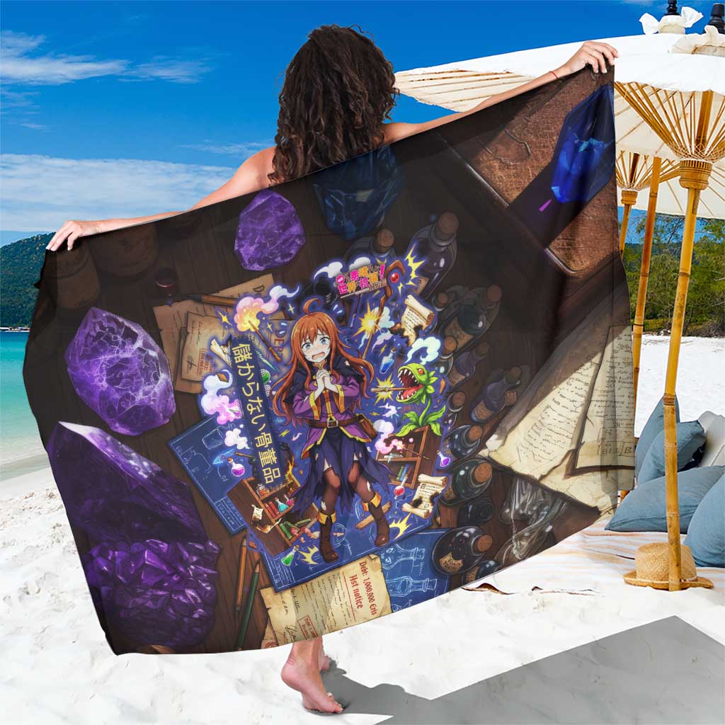 Wiz Magic Shop Sarong Alchemical Fantasy Blueprint Style