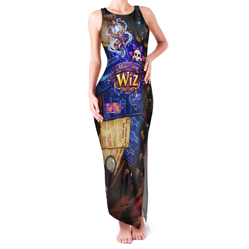 Wiz Magic Shop Tank Maxi Dress Alchemical Fantasy Blueprint Style