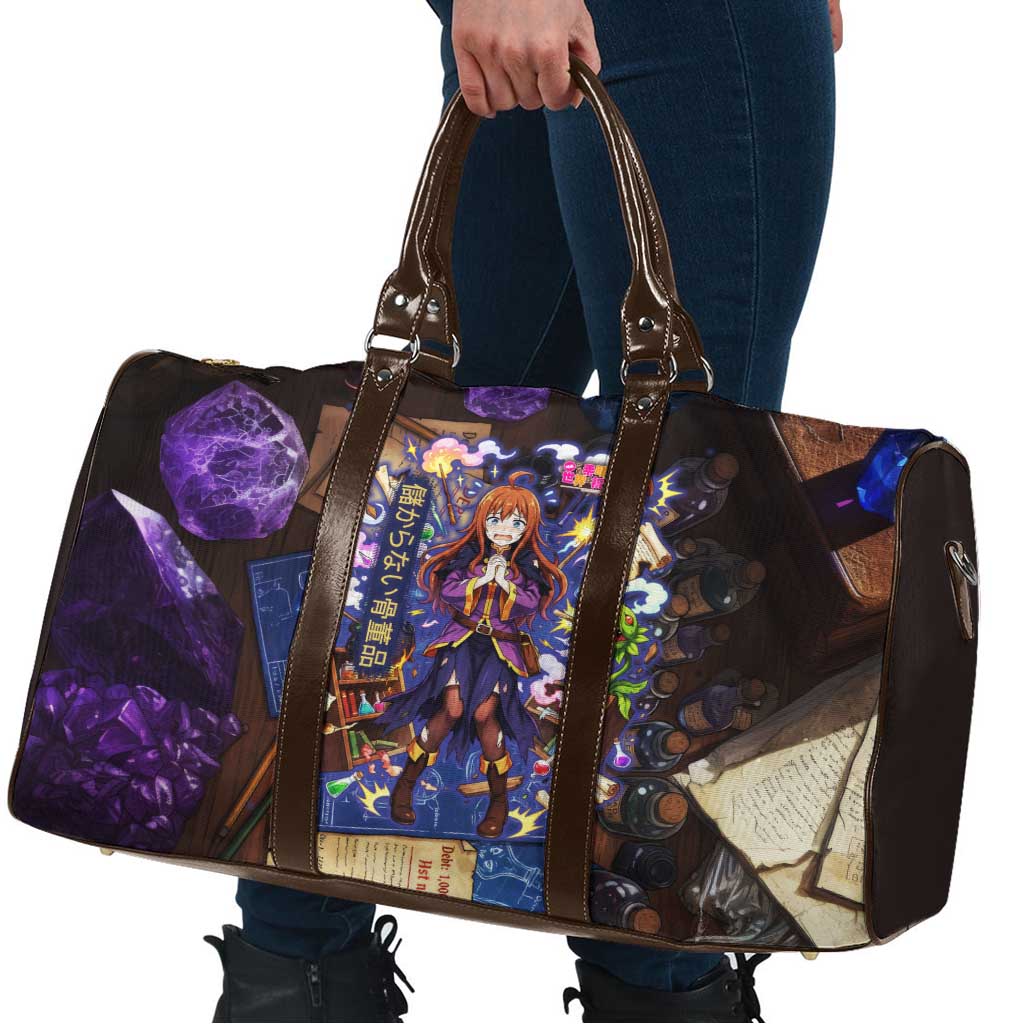 Wiz Magic Shop Travel Bag Alchemical Fantasy Blueprint Style