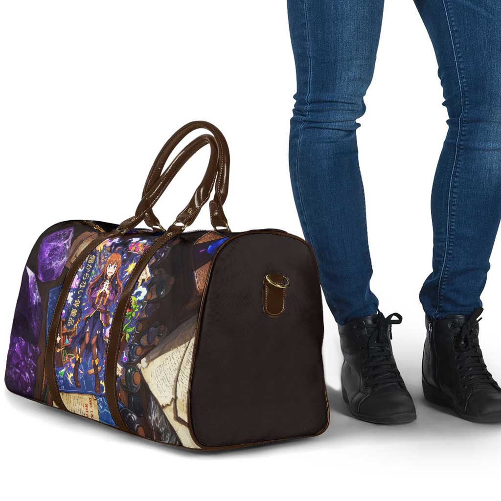 Wiz Magic Shop Travel Bag Alchemical Fantasy Blueprint Style