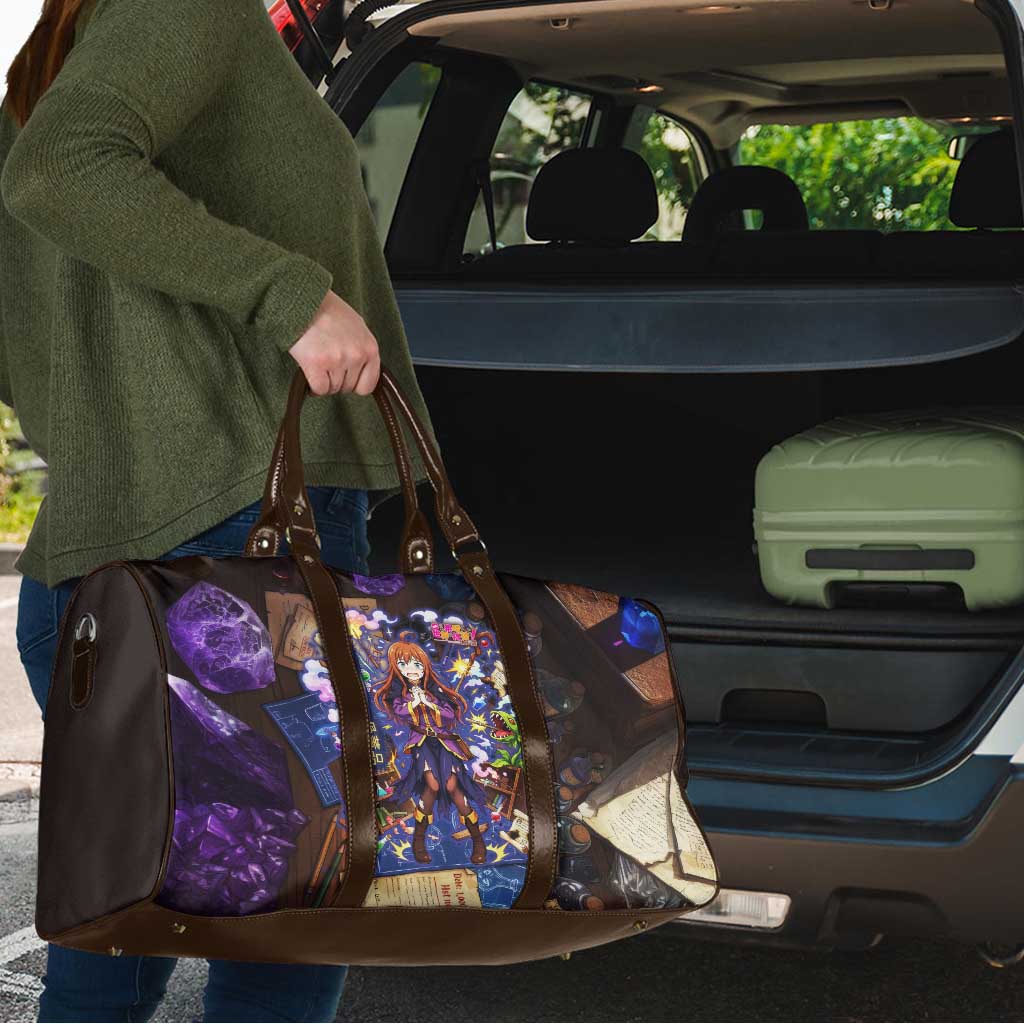 Wiz Magic Shop Travel Bag Alchemical Fantasy Blueprint Style