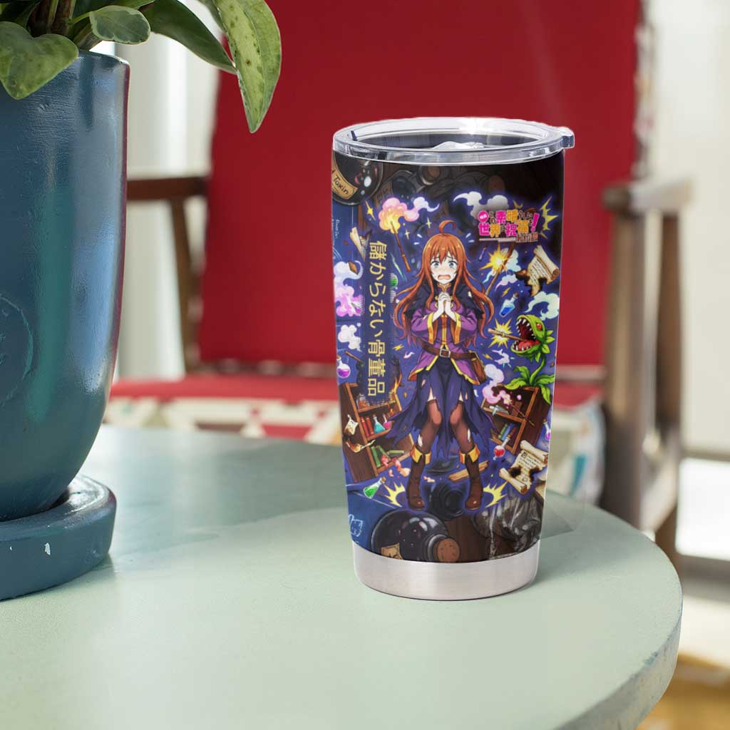 Wiz Magic Shop Tumbler Cup Alchemical Fantasy Blueprint Style