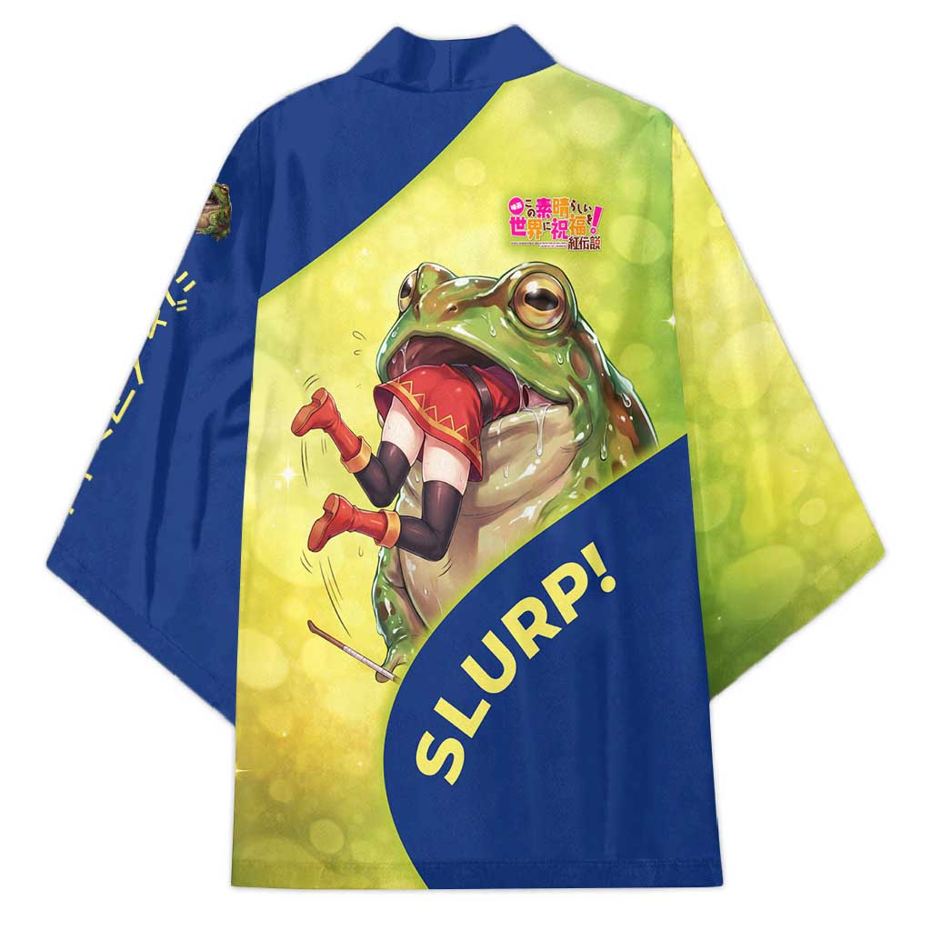 Giant Toad Encounter Kimono Comedic Fantasy Creature Art Style
