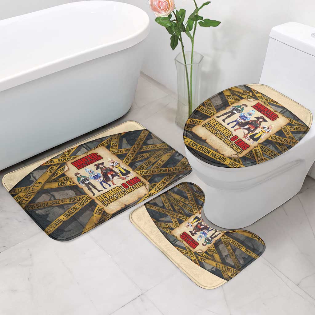 Axel’s Disasters Case File Bathroom Set Comic Poster Parody Style