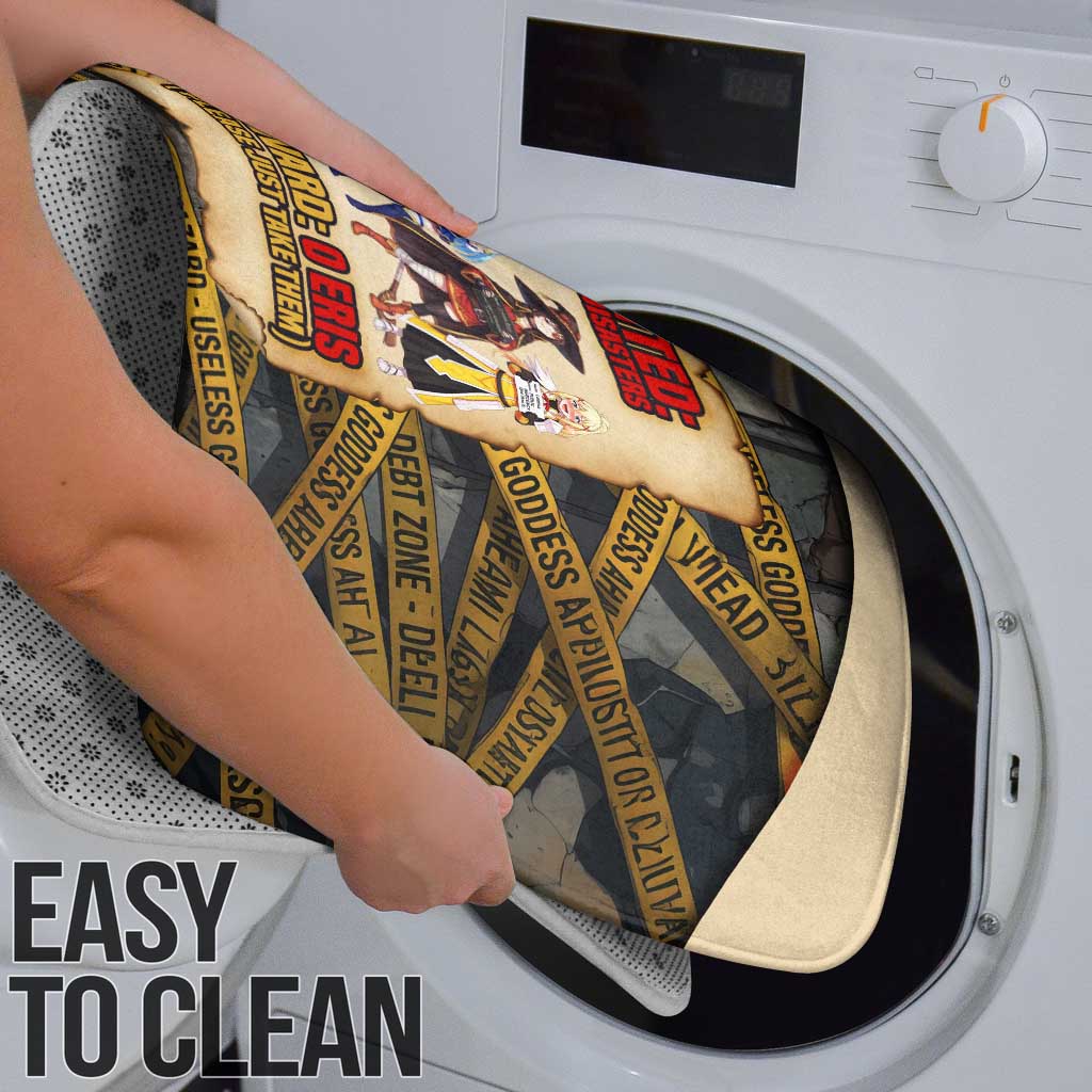 Axel’s Disasters Case File Bathroom Set Comic Poster Parody Style