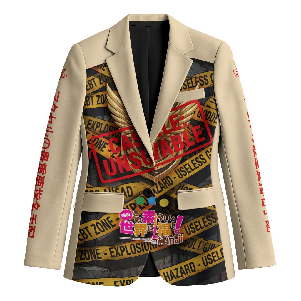 Axel’s Disasters Case File Blazer Comic Poster Parody Style