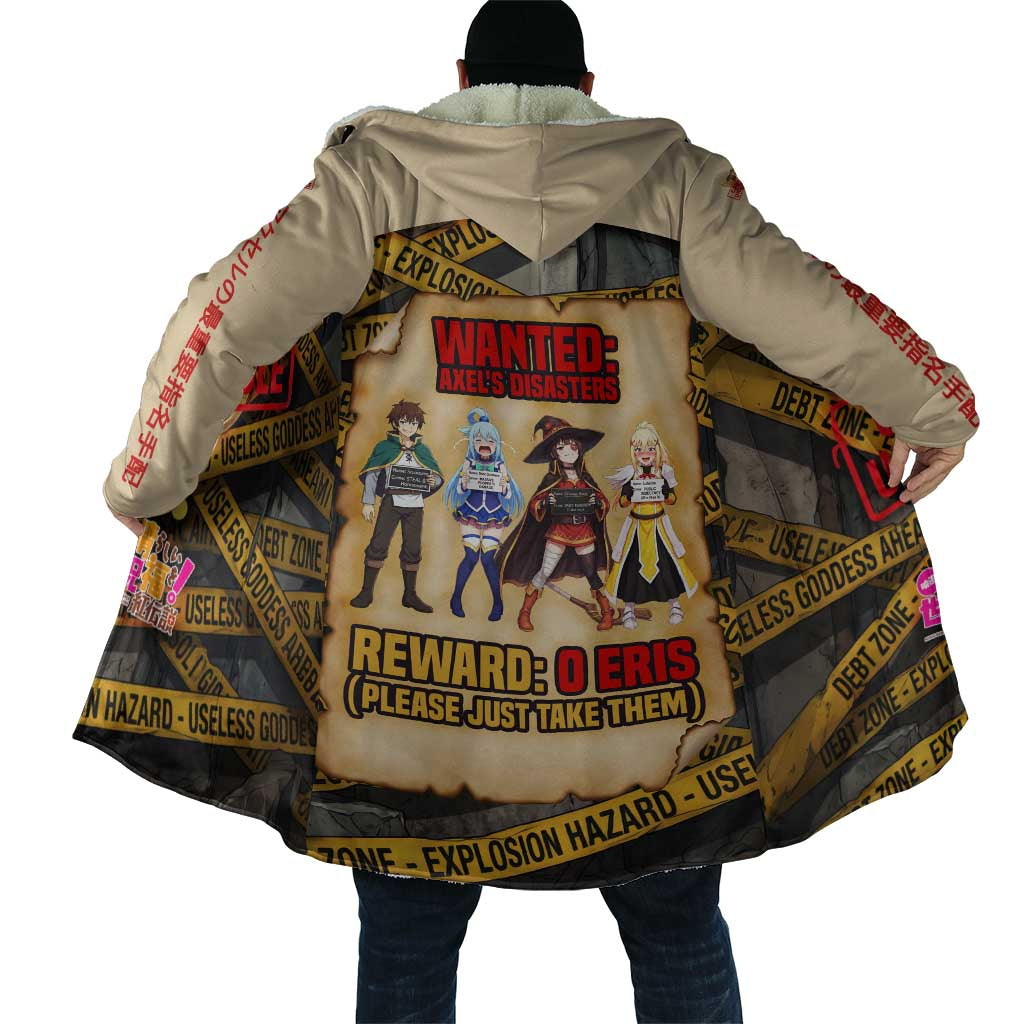 Axel’s Disasters Case File Cloak Comic Poster Parody Style
