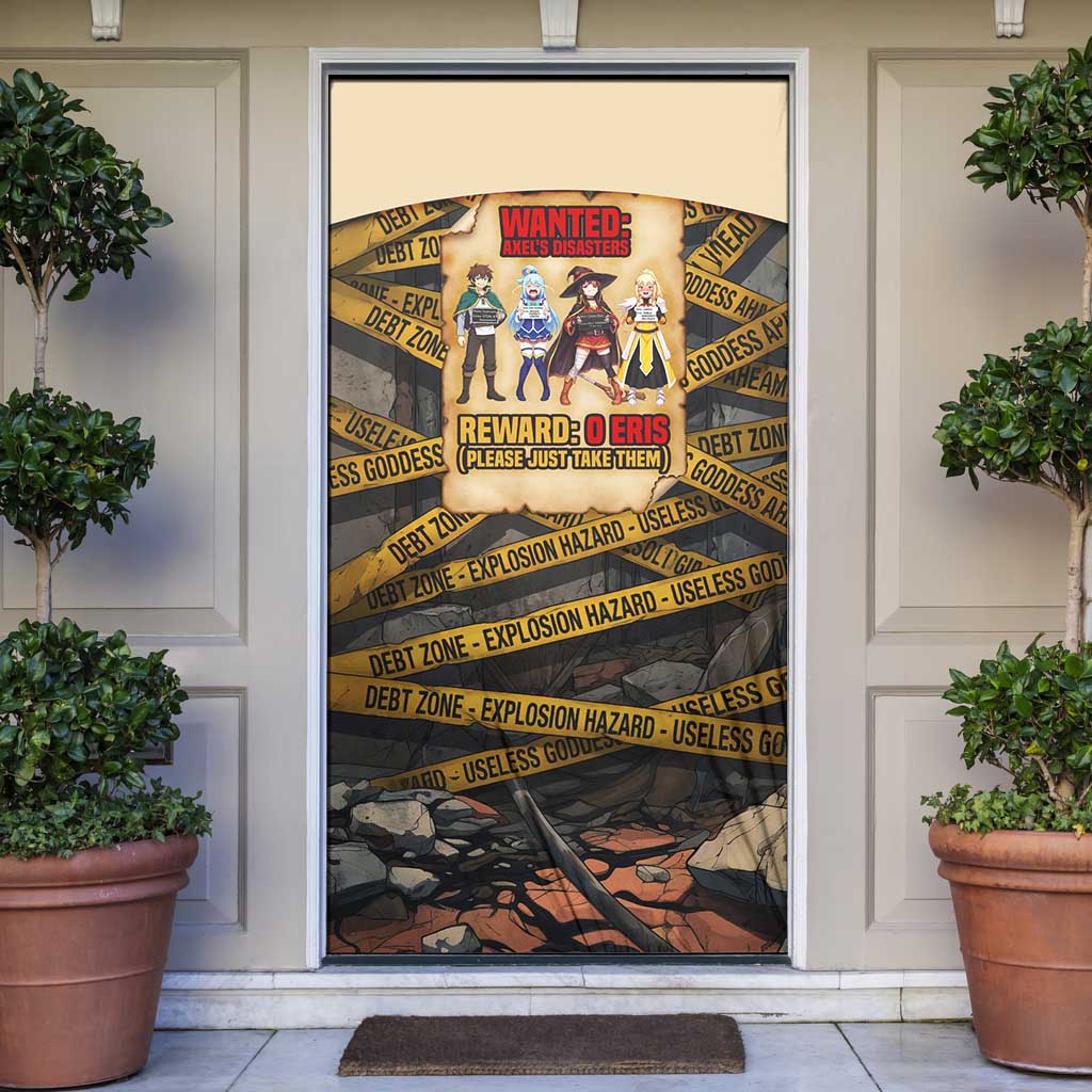 Axel’s Disasters Case File Door Cover Comic Poster Parody Style