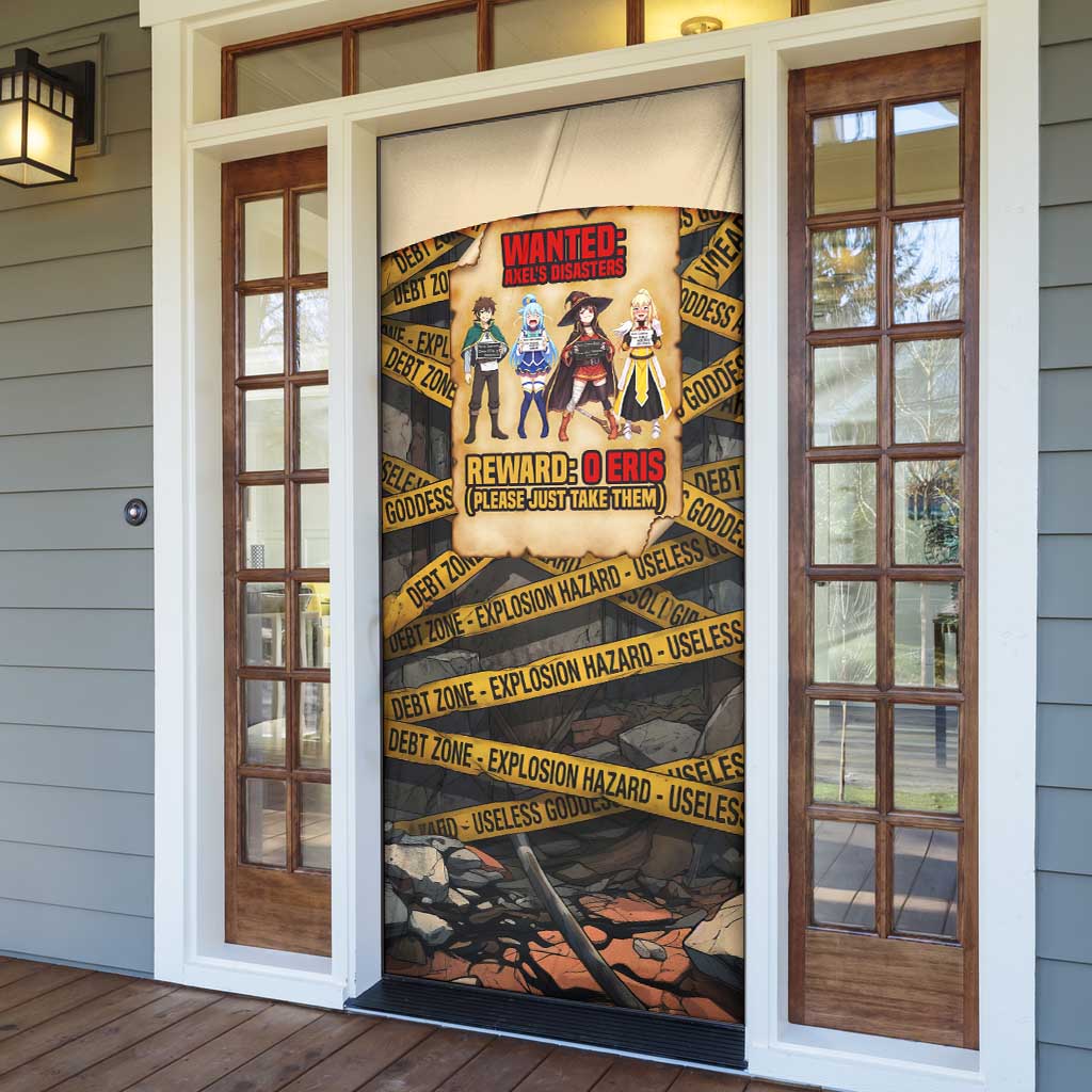 Axel’s Disasters Case File Door Cover Comic Poster Parody Style
