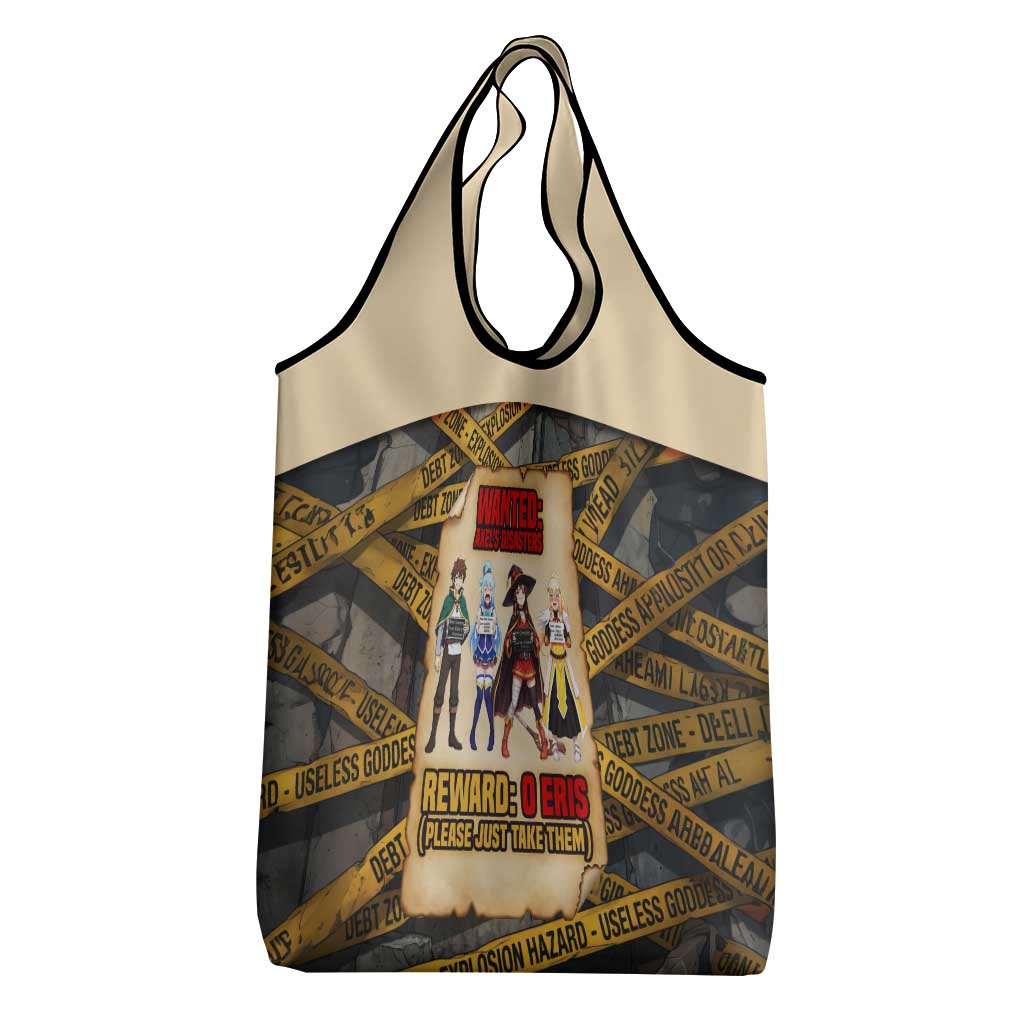 Axel’s Disasters Case File Grocery Bag Comic Poster Parody Style