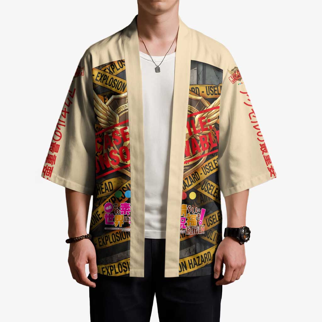 Axel’s Disasters Case File Kimono Comic Poster Parody Style