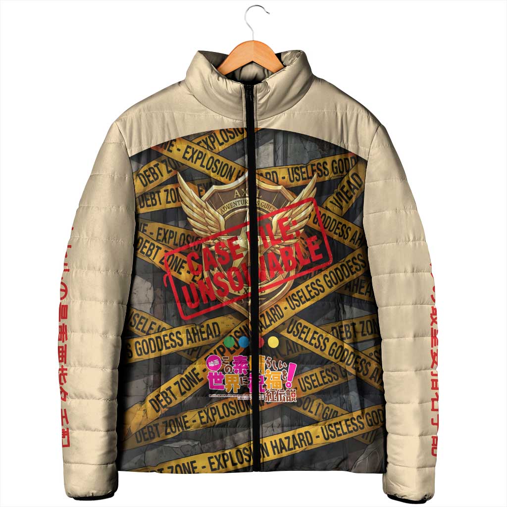 Axel’s Disasters Case File Padded Jacket Comic Poster Parody Style