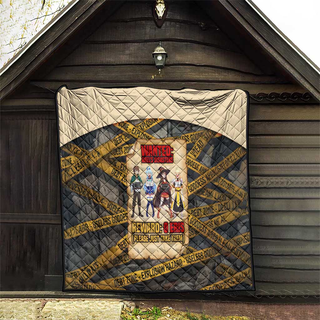 Axel’s Disasters Case File Quilt Comic Poster Parody Style