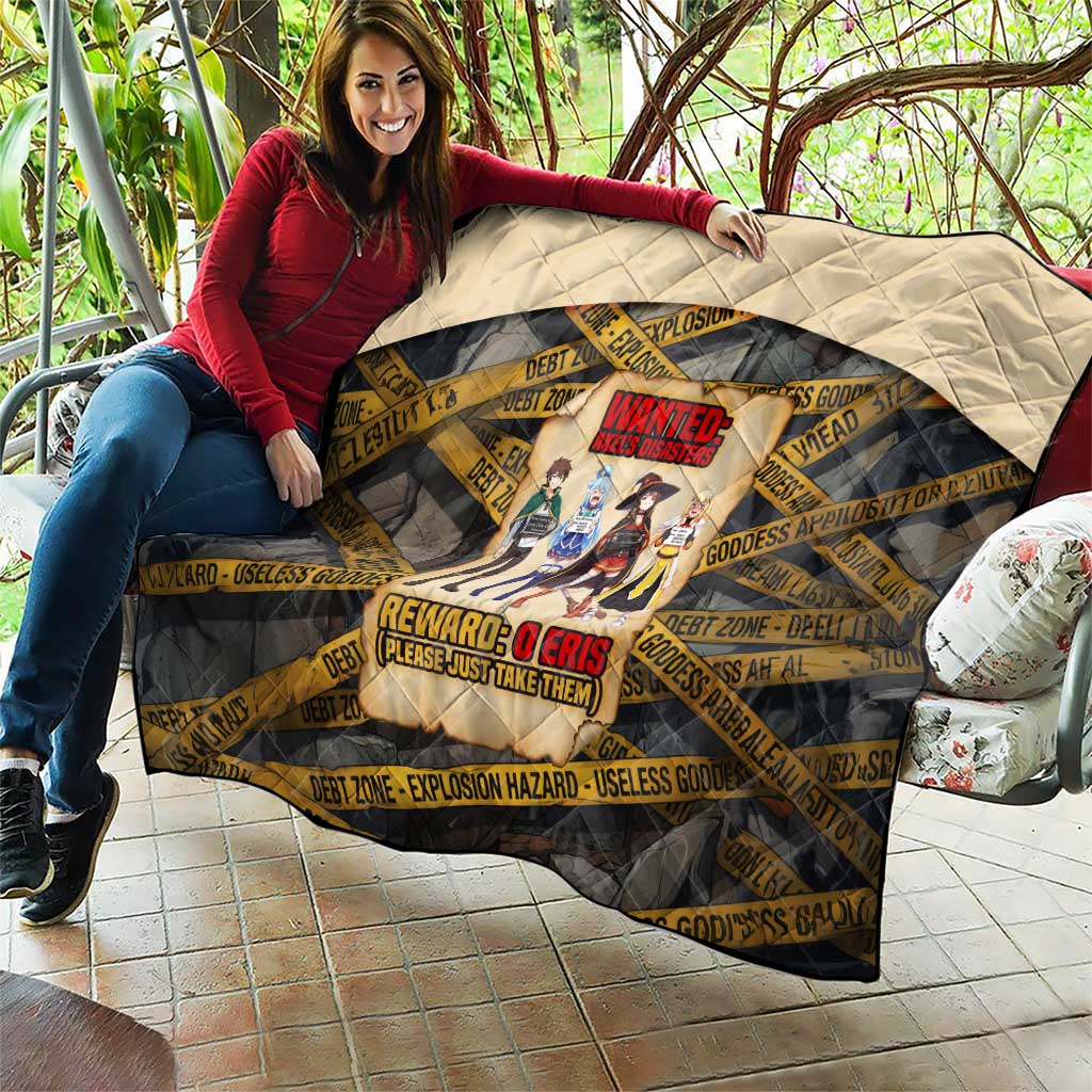 Axel’s Disasters Case File Quilt Comic Poster Parody Style