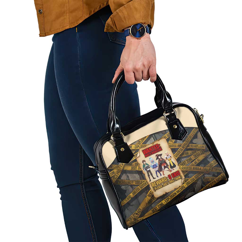 Axel’s Disasters Case File Shoulder Handbag Comic Poster Parody Style