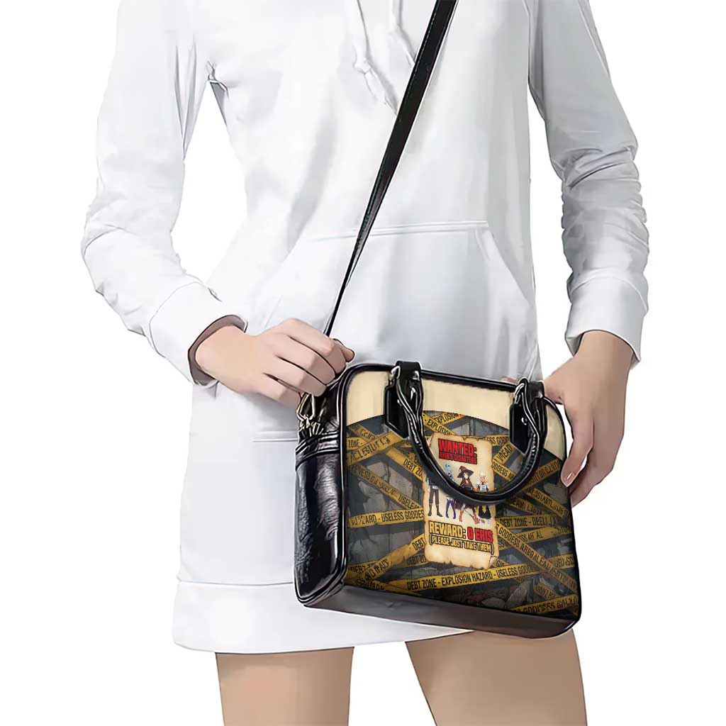 Axel’s Disasters Case File Shoulder Handbag Comic Poster Parody Style