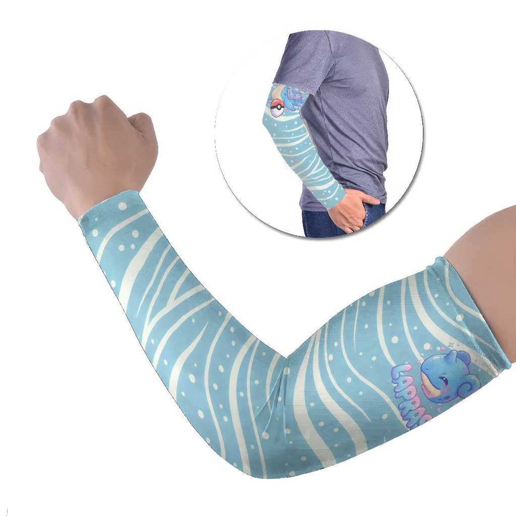 Lapras Arm Sleeves Pastel Ocean Waves Kawaii Art